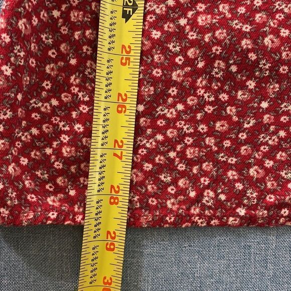 ❤️Last Chance Hollister red sleeveless floral print romper size S - Picture 10 of 10